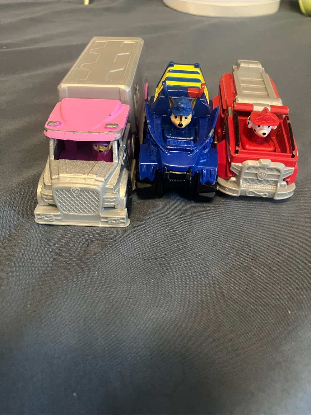 Paw Patrol Trio Rescue Vehicles: Sky, Chase, and Marshall
